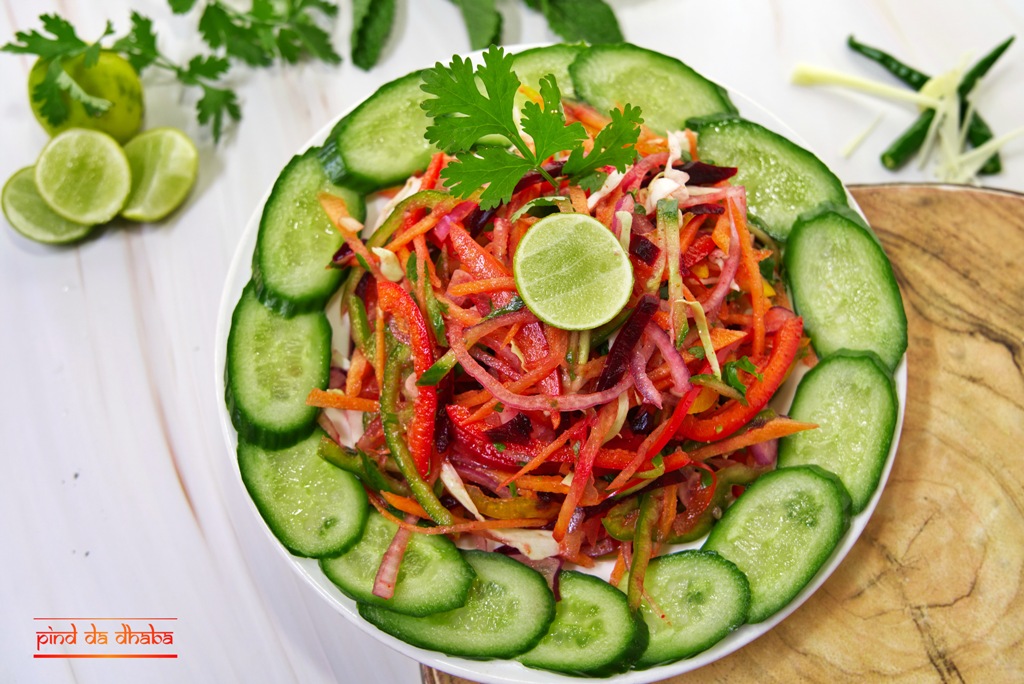 Masala Kachumber Salad 