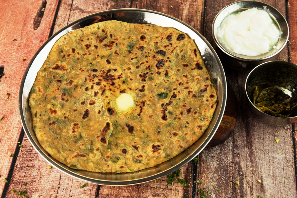 Methi Paratha 